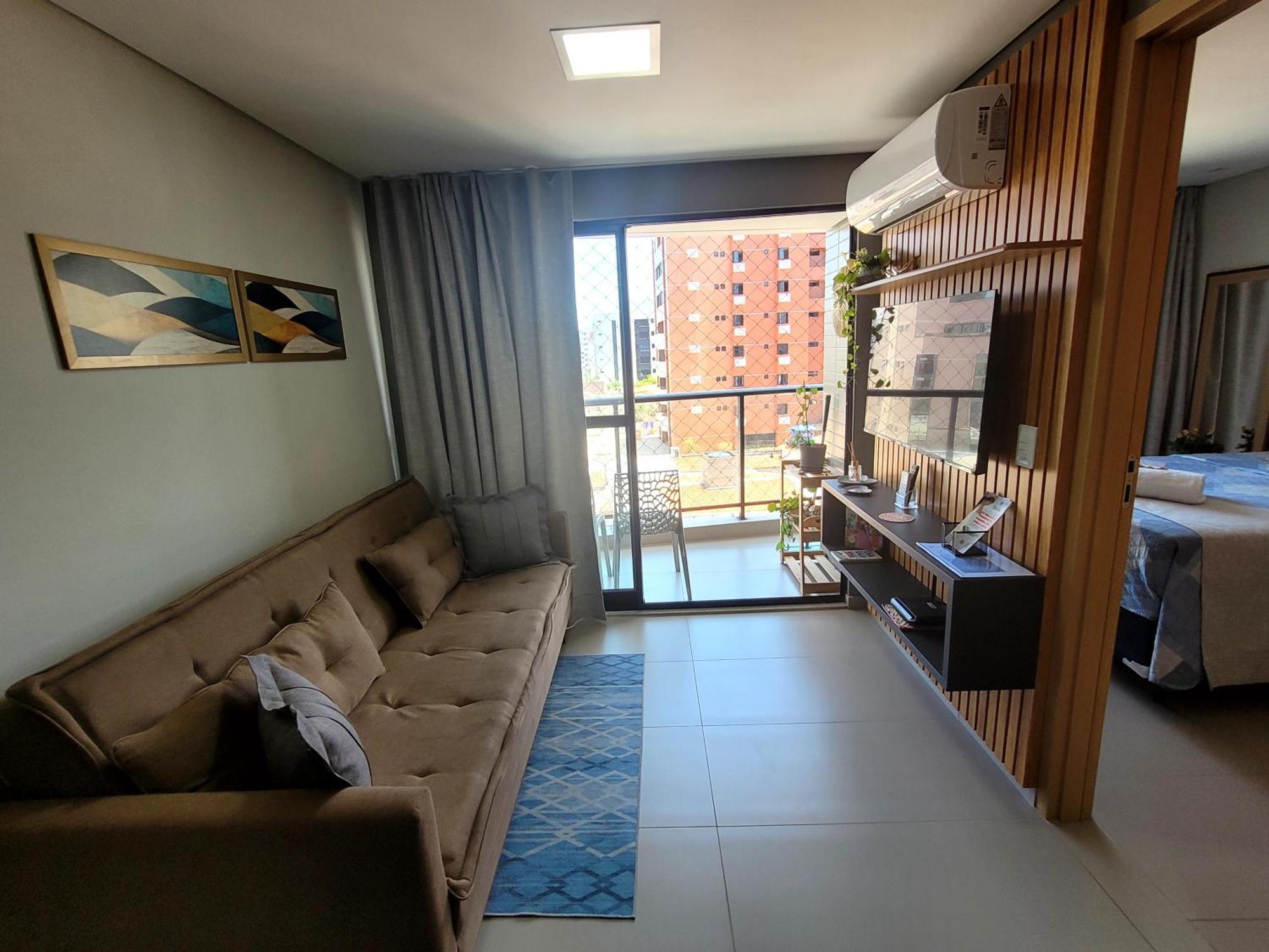 Conforto Na Irresistivel Do Cabo Branco - Climatizado E Completo Apartment Joao Pessoa
