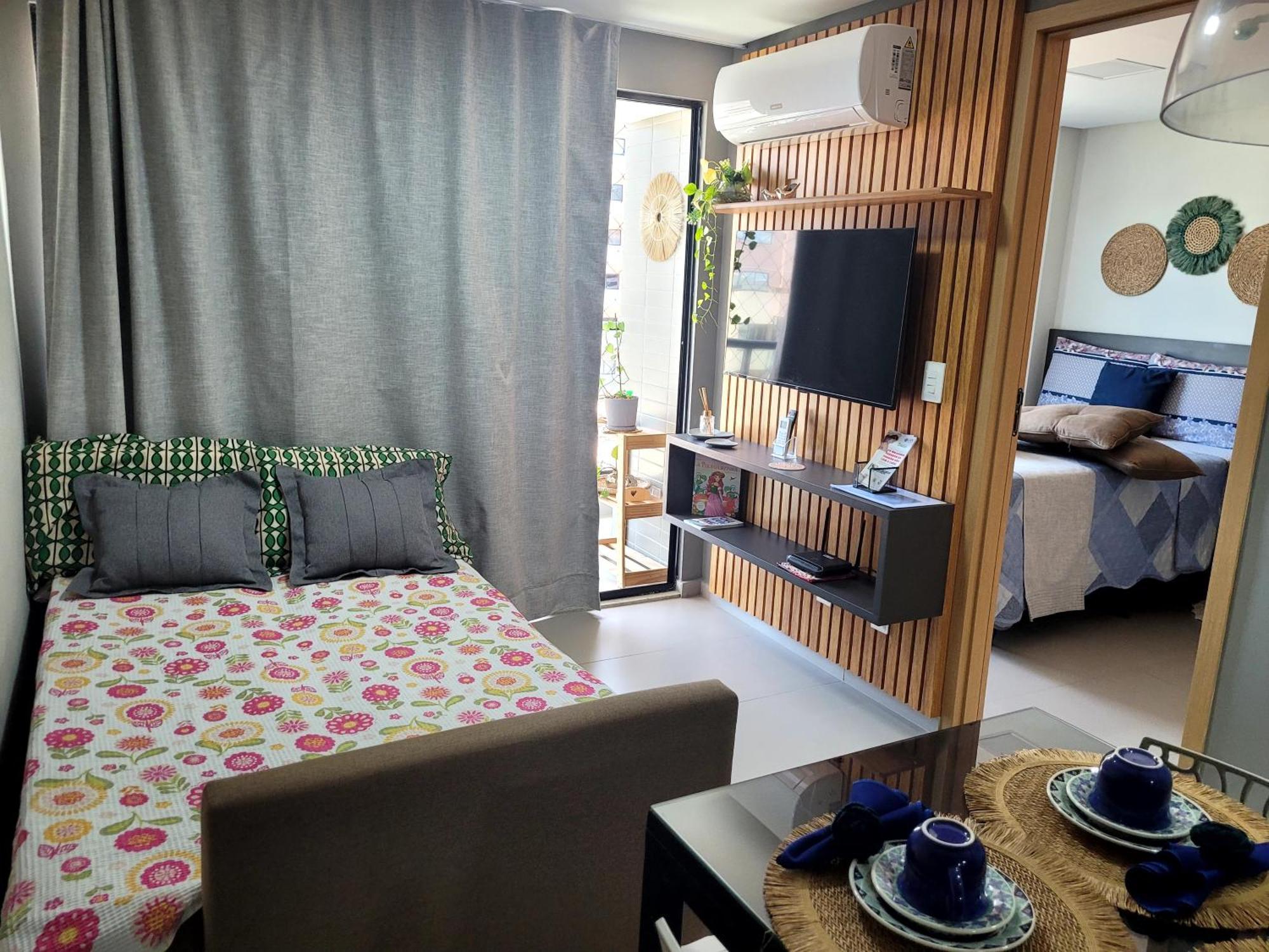 Conforto Na Irresistivel Do Cabo Branco - Climatizado E Completo Apartment